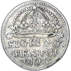 Sigismund III. Wasa, Pfennig 1609, Krakau