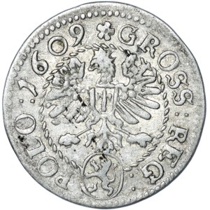 Sigismund III. Wasa, Pfennig 1609, Krakau