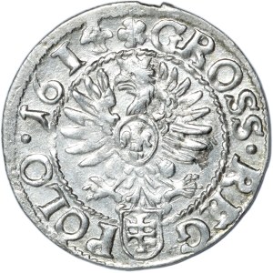 Sigismund III. Wasa, Pfennig 1614, Krakau