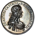 John II Casimir. Medal minted on the occasion of the Peace of Oliva 1660