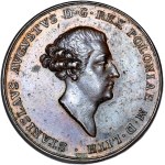 Stanislaw August Poniatowski, coronation medal of 1764