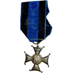 Silver Cross of the Order of War VIRTUTI MILITARI - with thumbnail and ID card and photos