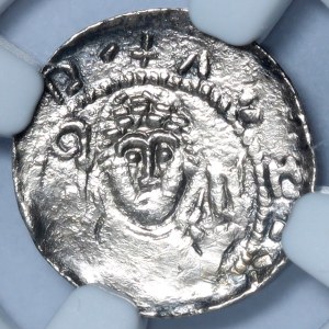 Władysław II Wygnaniec (1138-1146), denar książę i biskup