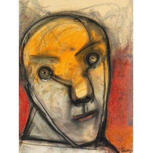 Stasys Eidrigevicius (b. 1949 Mediniškiai/Lithuania), Face
