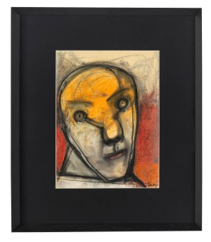 Stasys Eidrigevicius (ur. 1949 Mediniškiai/Litwa), Twarz