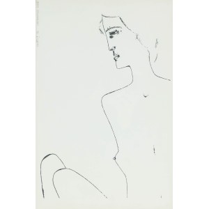 Jerzy Nowosielski (1923 Kraków - 2011 there), Nude, 1994