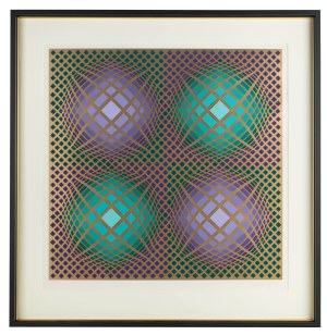 Victor Vasarely (1908 Pécs - 1997 Paryż), Villag-4