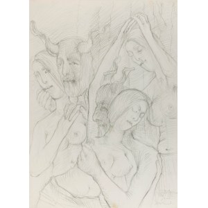 Kiejstut Bereźnicki (b. 1935 Poznań), Mythological Scene, 1996