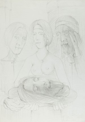 Kiejstut Bereźnicki (ur. 1935 Poznań), Salome, 1996
