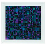 Jan Pamuła (1944 - 2022), Il campo dei cambiamenti cromatici discreti 1a, 2018