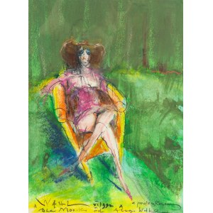 Alicia Wahl (1932-2020), In the Armchair, 1992