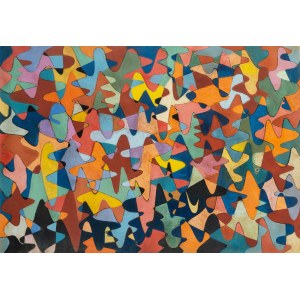 Jacenty Wójcik (1940 Lublin - 2018 Warsaw), Composition 10