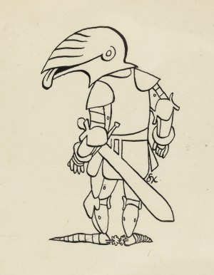 Szymon Kobyliński (1927 Warszawa - 2002 tamże), Rycerz