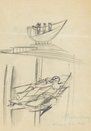 Marian Konieczny (1930 Jasionów - 2017 Kraków), Projekt pomnika, 1968