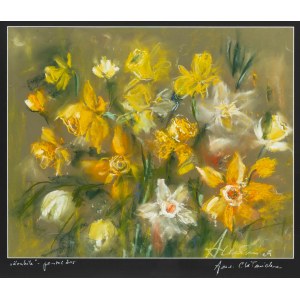 Anna Chelmicka (b. 1950), Daffodils, 2025