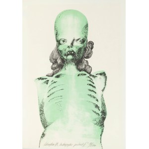 Jan Lebenstein (1930 Brest Litovsk - 1999 Krakow), Radographie portrait II, 1973