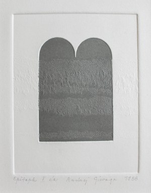 Andrzej Gieraga (ur. 1934 Śliwniki pod Kaliszem), Epitaph I, 1988