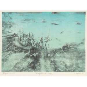 Henryk Opałka (1929 - 2018), Allegory of the Sea, 1987