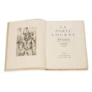 Eugeniusz Zak (1884-1926), La porte Lourde (9 tlačí), 1929