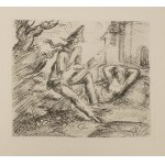 Eugeniusz Zak (1884-1926), La porte Lourde (9 tlačí), 1929