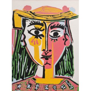 Pablo Picasso (1881-1973), Kobieta w kapeluszu