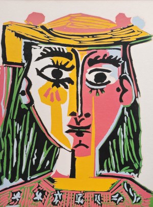 Pablo Picasso (1881-1973), Kobieta w kapeluszu