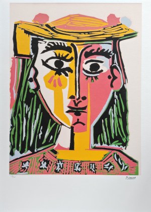 Pablo Picasso (1881-1973), Kobieta w kapeluszu