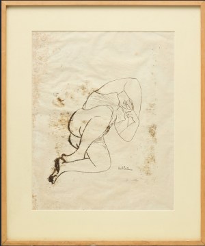 Jankiel Adler (1895-1949), Leżąca postać, opus 117, ok. 1942