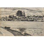 Jean Peske (1870-1949), Nad rzeką / postacie (praca dwustronna)