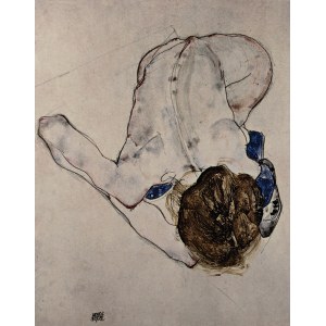 Egon Schiele (1890-1918), Akt na zádech