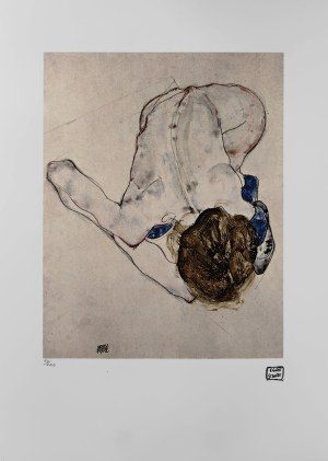 Egon Schiele (1890-1918), Akt plecy