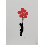 Banksy (b.1974), Girl with balloons