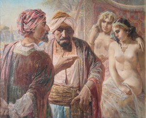 Jan Maksymilian Kasprowicz (1906-1986), Scena orientalna