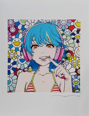 Takashi Murakami (ur. 1962, Tokio), Smile 02