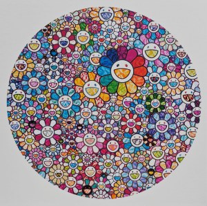 Takashi Murakami (ur. 1962, Tokio), Paradise in a Flower Field