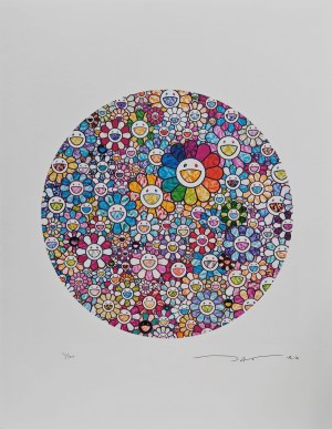 Takashi Murakami (ur. 1962, Tokio), Paradise in a Flower Field