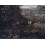 JAN FRANS VAN BLOEMEN, ANTVERPY 1662-1749 RÍM, KRUH