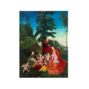 HOLY FAMILY, AFTER LUCAS CRANACH