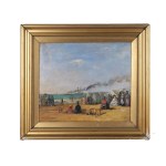 EUGÈNE BOUDIN, HONFLEUR 1824-1898 DEAUVILLE, ANHÄNGER VON