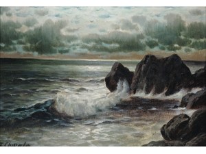FRITZ CHWALA, COASTAL LANDSCAPE
