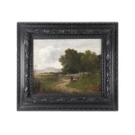 IMPRESSIONIST PAINTER AROUND 1900, SUNNY AFTERNOON