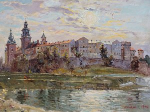 POLNISCHER KÜNSTLER AUS DER MITTE DES 20. JAHRHUNDERTS, ANSICHT VON KRAKAU