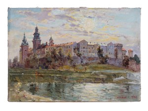 POLNISCHER KÜNSTLER AUS DER MITTE DES 20. JAHRHUNDERTS, ANSICHT VON KRAKAU