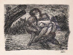 ALFRED KUBIN *, LEITMERITZ 1877 - 1959 ZWICKLEDT