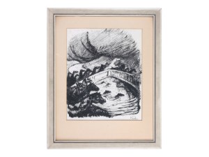ALFRED KUBIN *, LEITERITZ 1877 - 1959 ESTATE