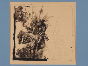 ALFRED KUBIN *, LEITZMERITZ 1877 - 1959 ZWICKLEDT
