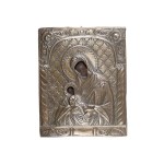 ICON WITH OKLAD, RUSSIA