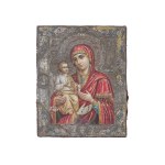 ICON WITH OKLAD, AROUND 1900