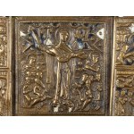 THREE-PART TRAVEL ICON, 18TH/19TH CENTURY