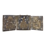 THREE-PART TRAVEL ICON, 18TH/19TH CENTURY